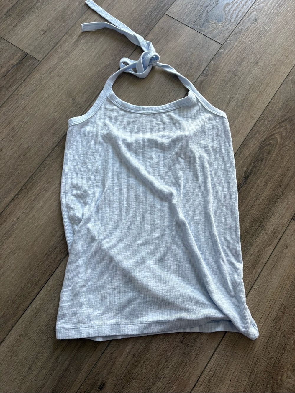 Aerie Blue Halter Tank Top